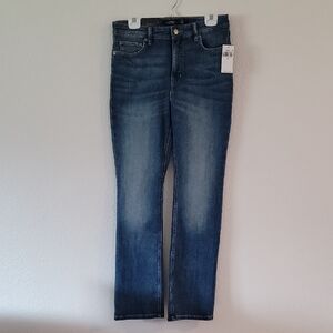 Ralph Lauren High Rise Boot Leg Size 10/30 Medium Wash Comfort Stretch